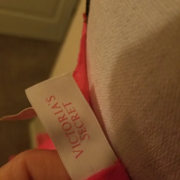 Victoria's Secret Pink/Red Bustier with Black Bows - Picture 6 of 6